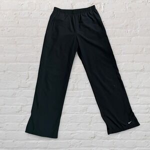 Nike Women's Black Lined Athletic‎ Track Pants Lightweight Size S